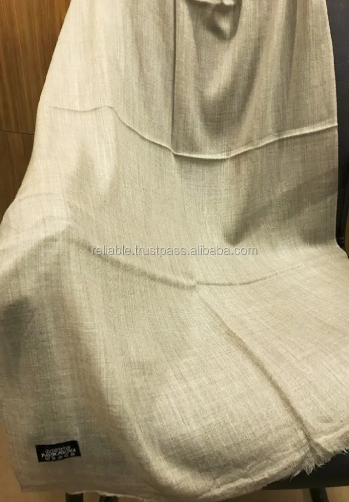 Pashmina Wool Cashmere Wool Scarf in diamond weave