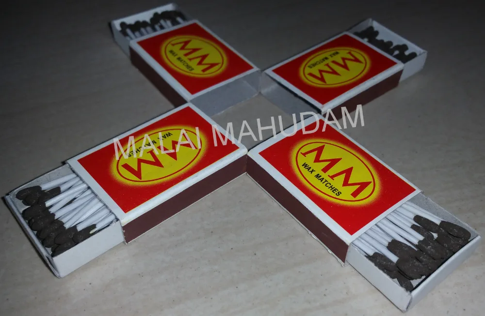 BEST PRICE WAX SAFETY MATCHES FOR EXPORT FROM INDIA
