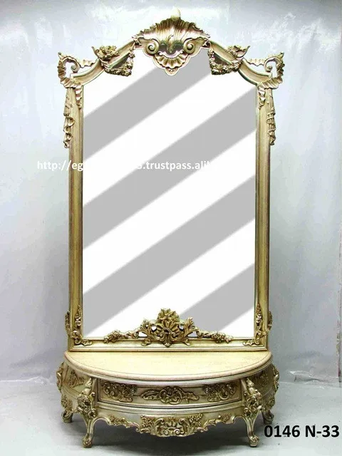 
carved console table 