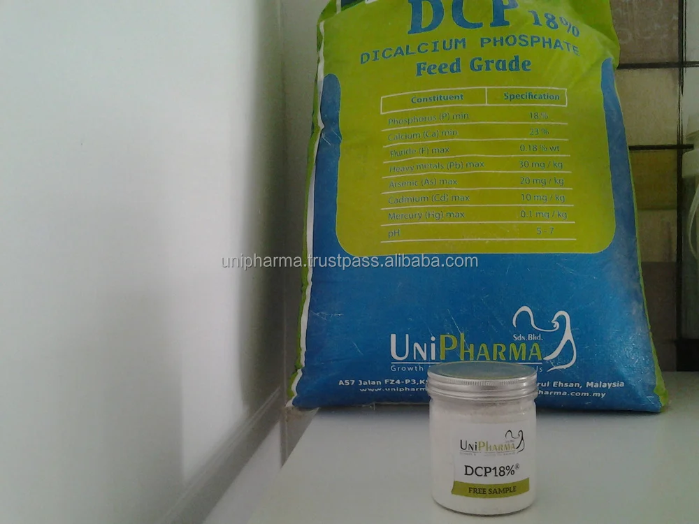 [DCP 18%]High Quality Product-Veterinary feed supplement-Unipharma-Animal Feed additives