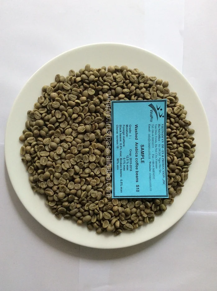 Green Coffee Beans made in Vietnam, Organic Coffee Bean best price best quality