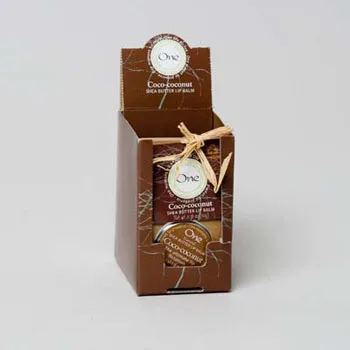 LIP BUTTER BALM .36OZ TIN ONE COCO - COCONUT SHEA BUTTER #10380