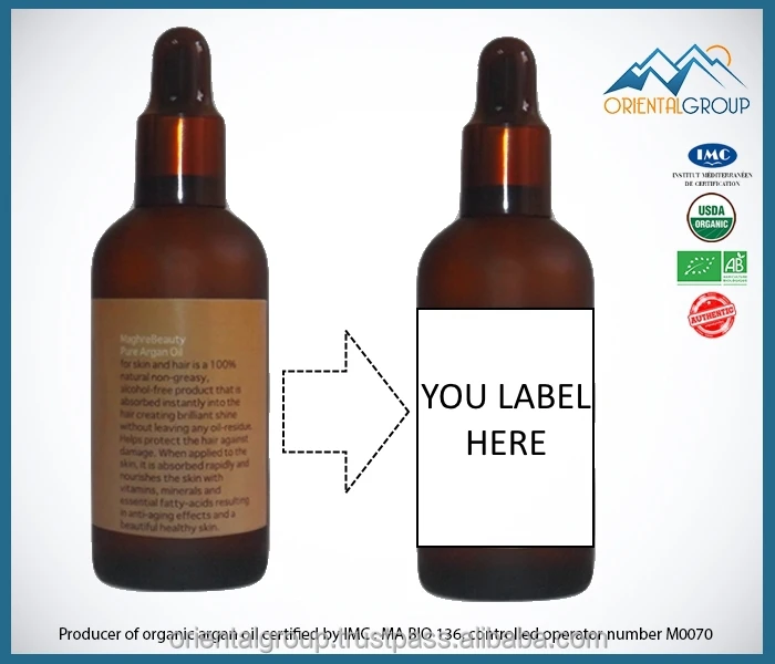 Organic natural Argan oil