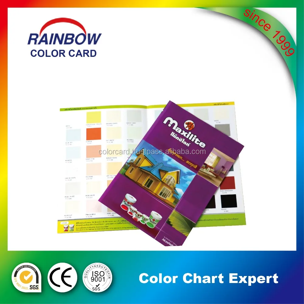 Nice Quality Valuable Art Paper Color Chart Card