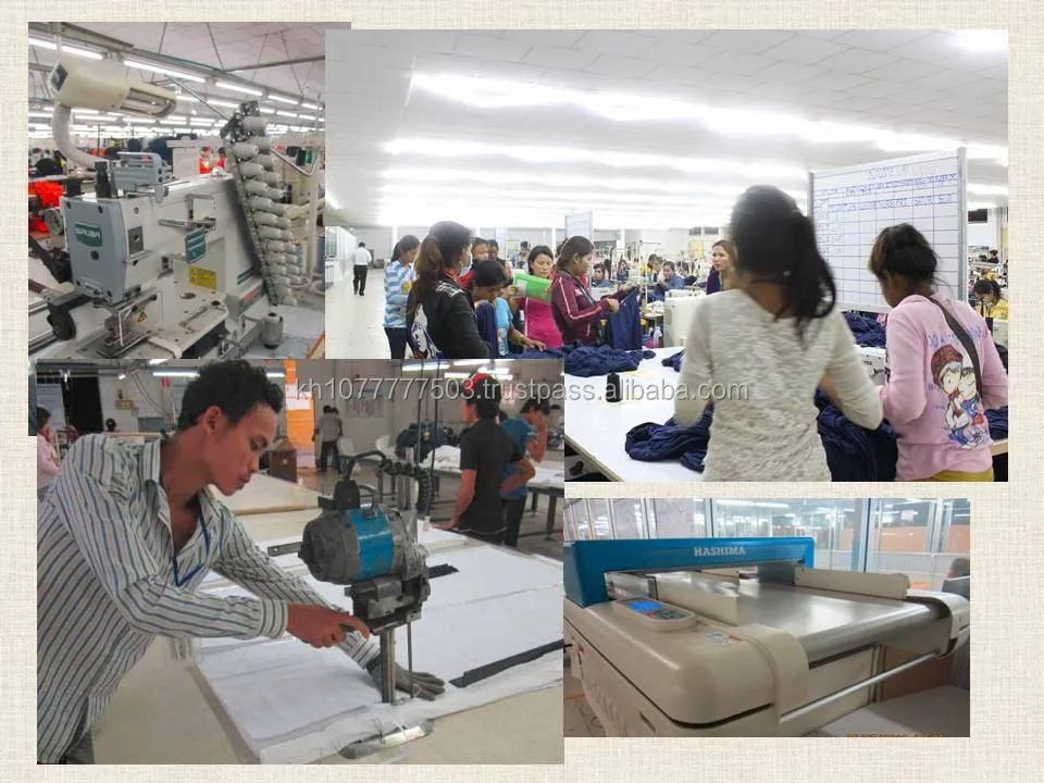 
Knitting factory profile from Cambodia SEDEX approved factory 