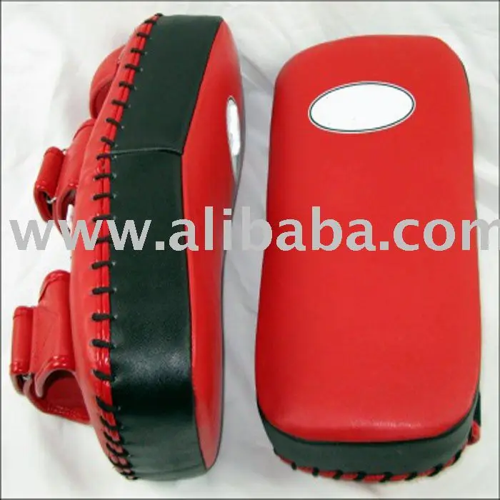 Leather Muay Thai Kick Pad with Hand Grips for Sporting and Gym Use High Quality Boxing Product