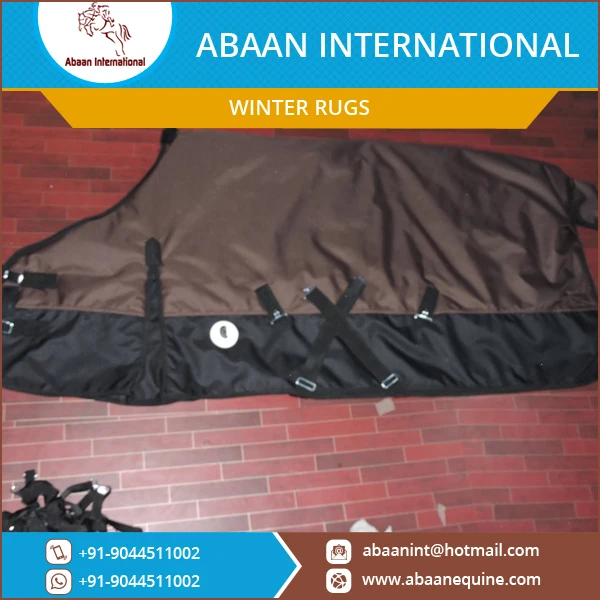 Extensive Collection of 600D Horse Winter Rug in Different Colors & Sizes