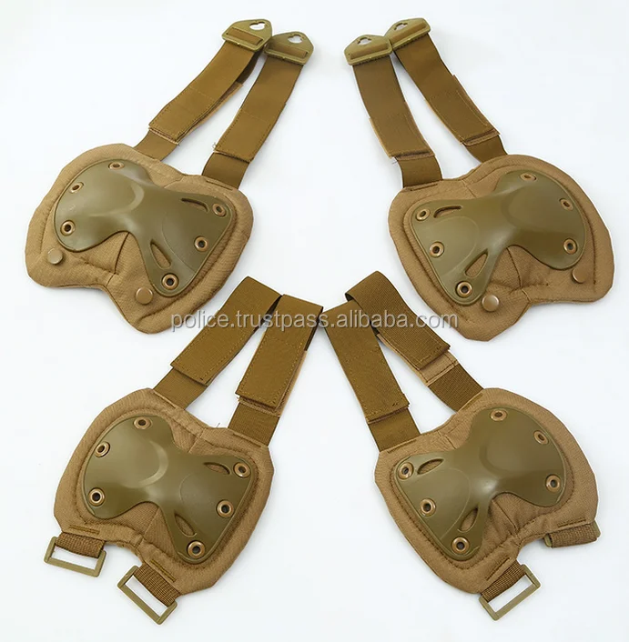 KE-CA-01 TPU&600D Oxford cloth military tactical knee pads&elbow pads