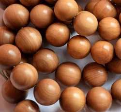 sandalwood wrist mala beads/old sandalwood beads