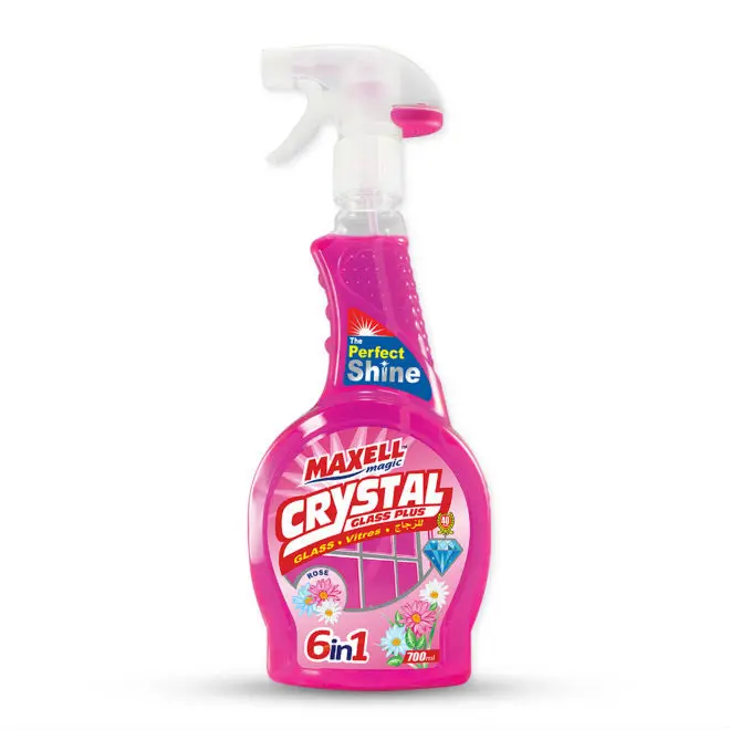 700 ml Rose Home Care Maxell Magic Crystal Glass Cleaner for wholesale