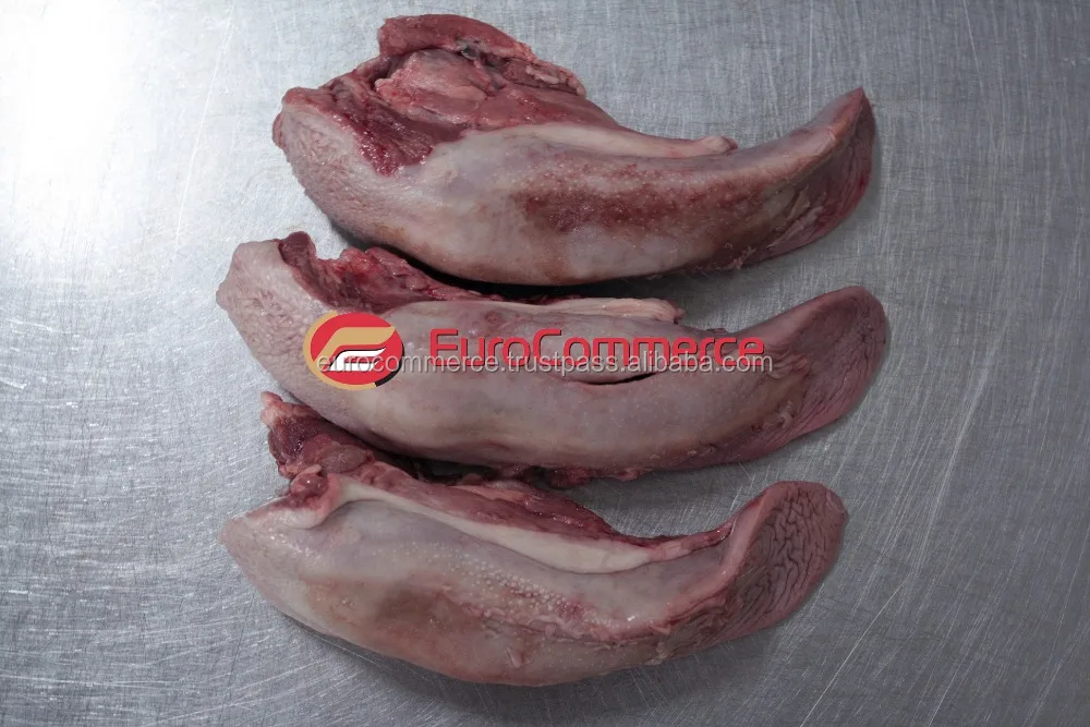 Pork tongue, pig tongue, frozen tongue