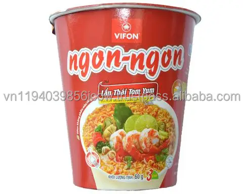 
WHOLESALE VIFON INSTANT NOODLES THAI TOM YUM FLAVOR 60 GR 