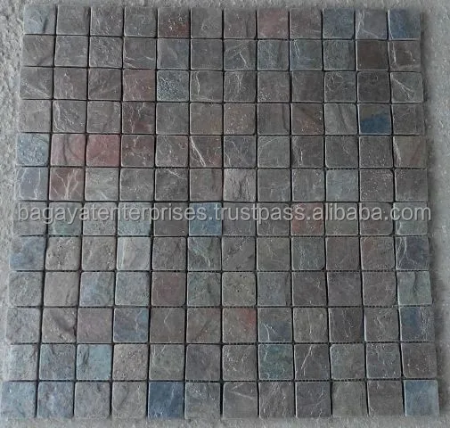 Медь шифер камень мозаика