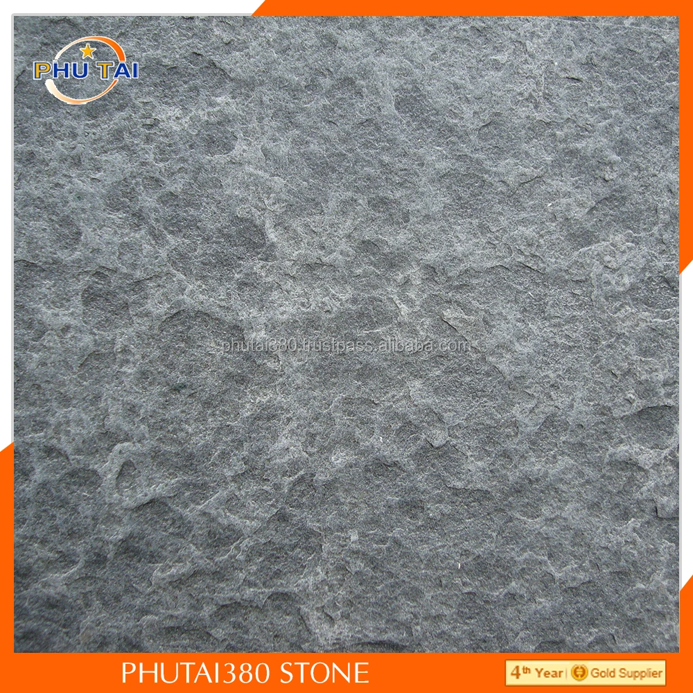 Black Basalt Flamed for paving stone and tiles cheap price high quality by Phutai Vietnam