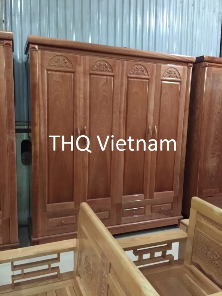 4 Door Wardrobe from Vietnam/ best furniture price