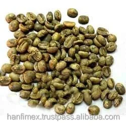 Высококачественные нежареные кофейные зерна Робуста