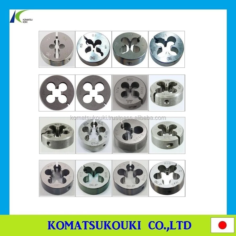 Unique Japan OSG thread rolling dies RD(SKS) RD S 38XM16X1.5, tap/endmill/insert and drills also available