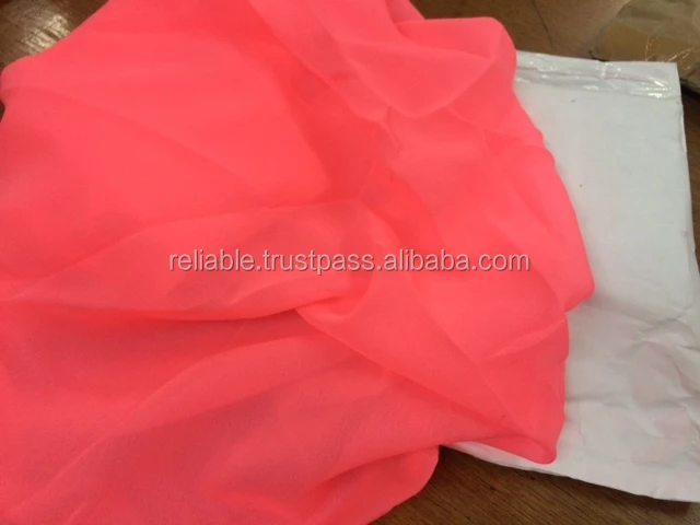 Neon Colors Solid Chiffon Scarves
