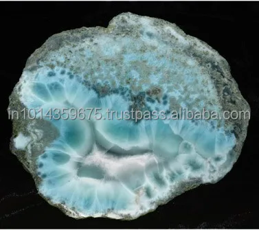 Larimar Gemstone Rough Raw Material natural stone Semi Precious Stones