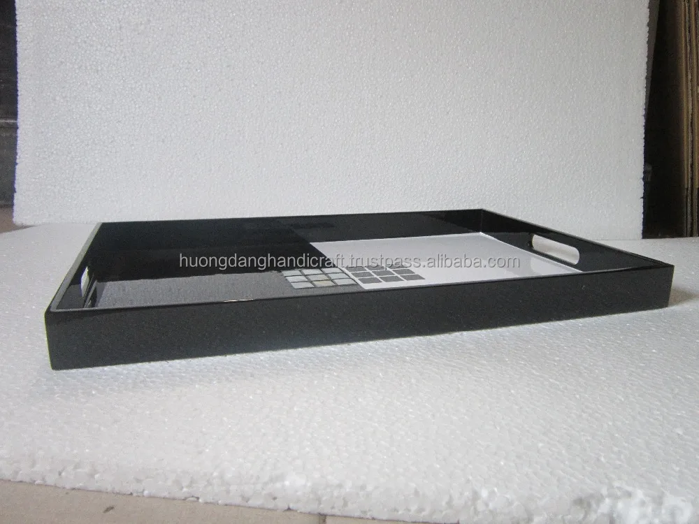 Manufacturer of lacquer tray in Vietnam / decorative high quality lacquer tray