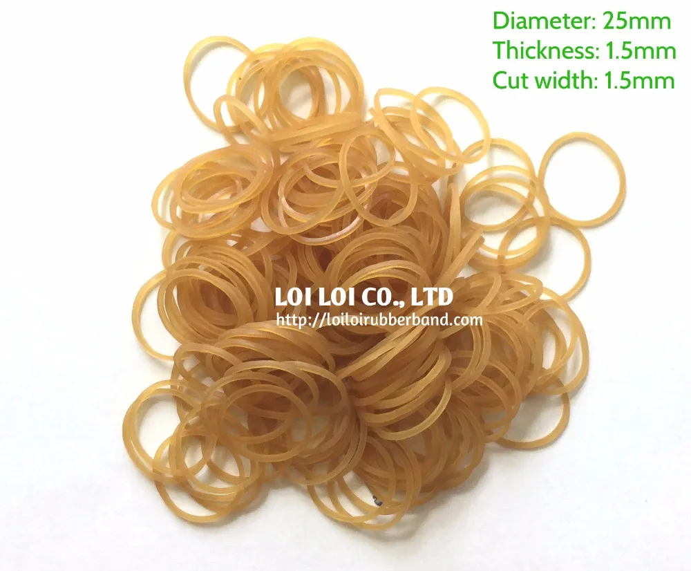 Vietnamese supplier Cheap price durable rubber band - Colorful power rubber band elegant soft popular yellow rubber bands strong