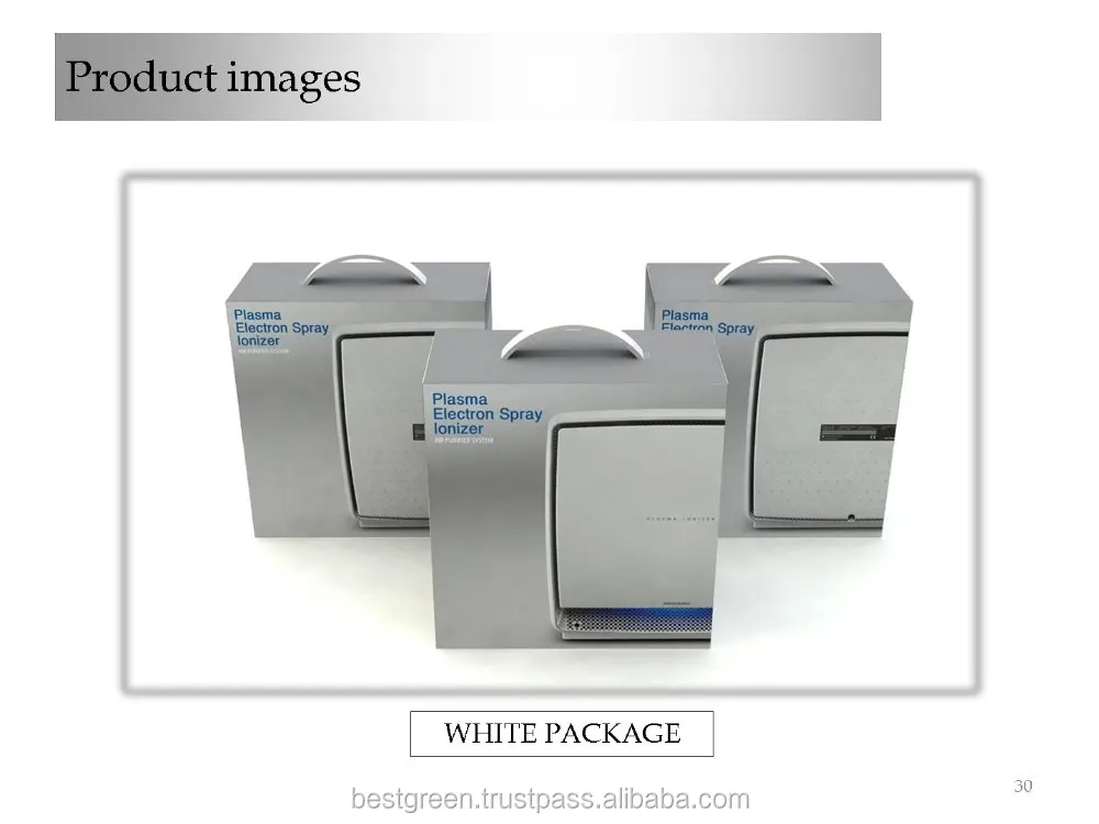 Air Purifier Plasma Air Ionizer No filter replacement