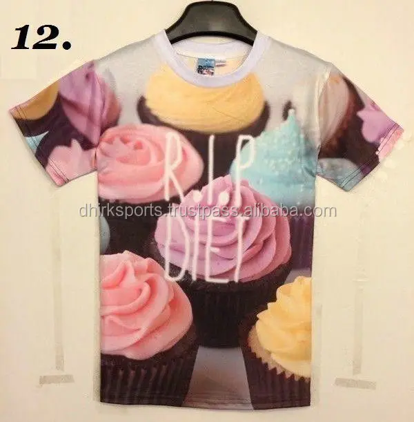 
Новые дизайнерские сублимированные футболки/футболки с цифровым принтом 