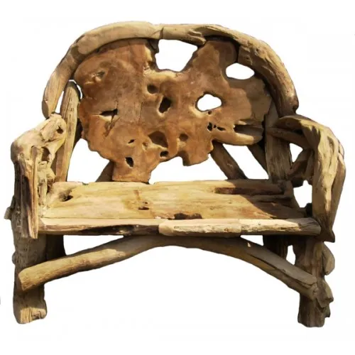 
TEAK ROOT CHAIRS 
