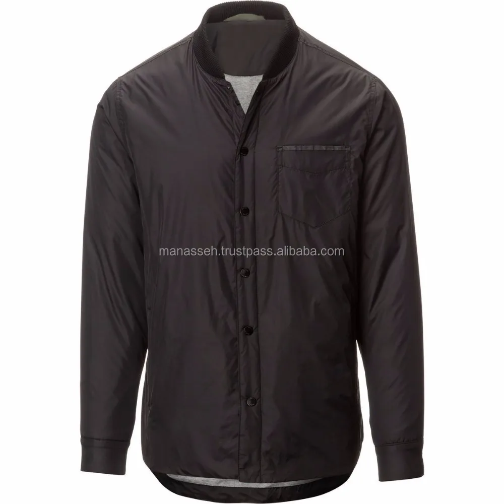 Custom Winter Coaches Jacket Low MOQ Custom Winter Jackets Wholesale Men Nylon Coaches Jacket