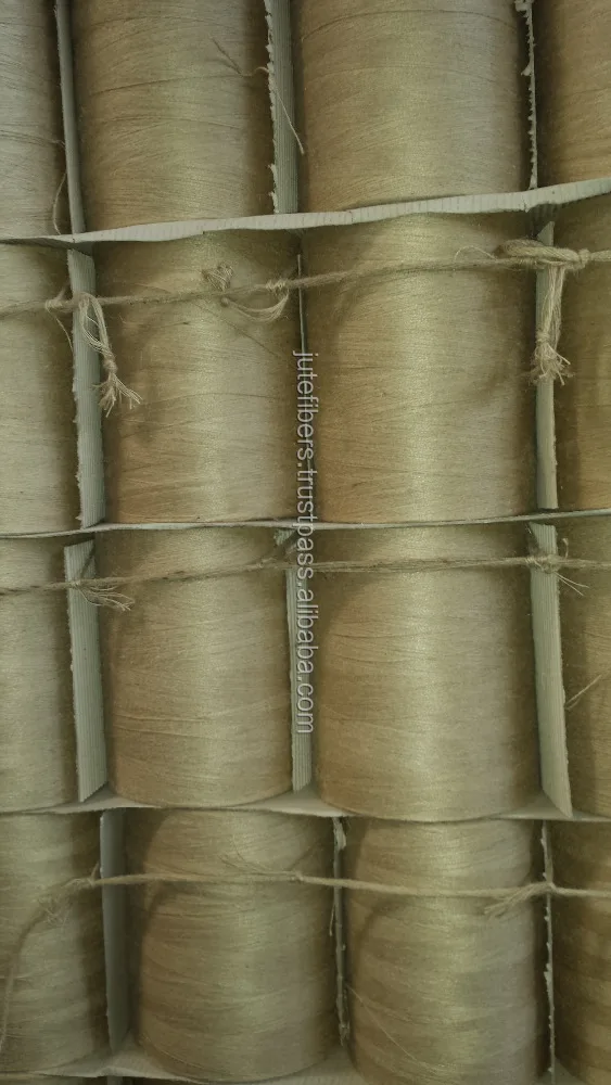 High Quality 100% Natural Jute Fiber Cheap Price Jute Yarn Hessian Quality Jute Yarn Attractive Price Factory Manufacturer