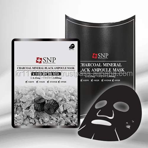 
SNP Charcoal Black Mineral Ampoule Mask_10sheets 