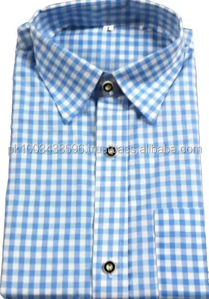 Trachten hemden traditional german shirt bavarian men shirt oktoberfest hemden men wear checkered 100% cotton long sleeve shirt