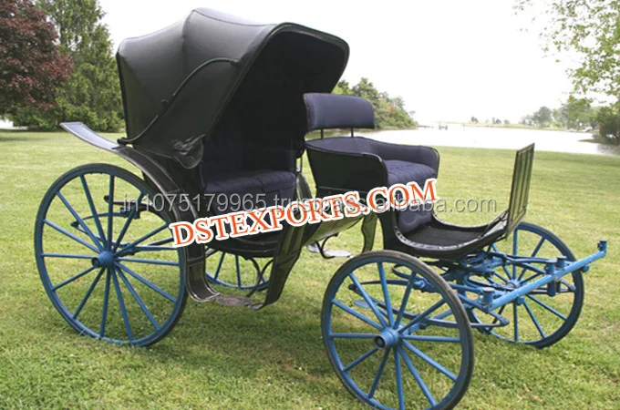 Белая лошадиная карета Виктория лошадь тянутая Багги Свадебная декоративная от производителя