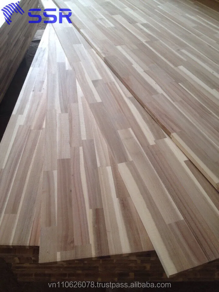 Acacia wood finger joint board/Acacia glued laminated board