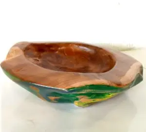 TEAK ROOT BOWL