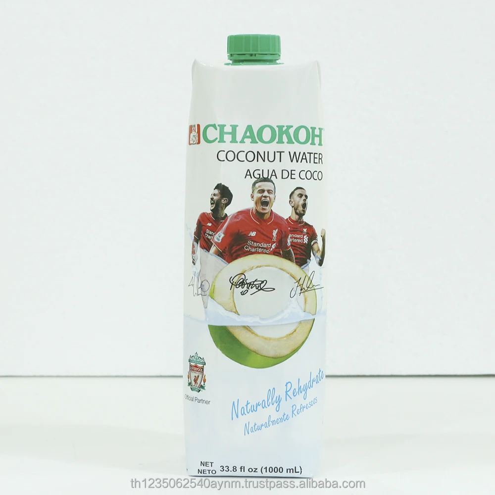 CHAOKOH UHT Coconut Water Packed in Aseptic box (1000 ml)
