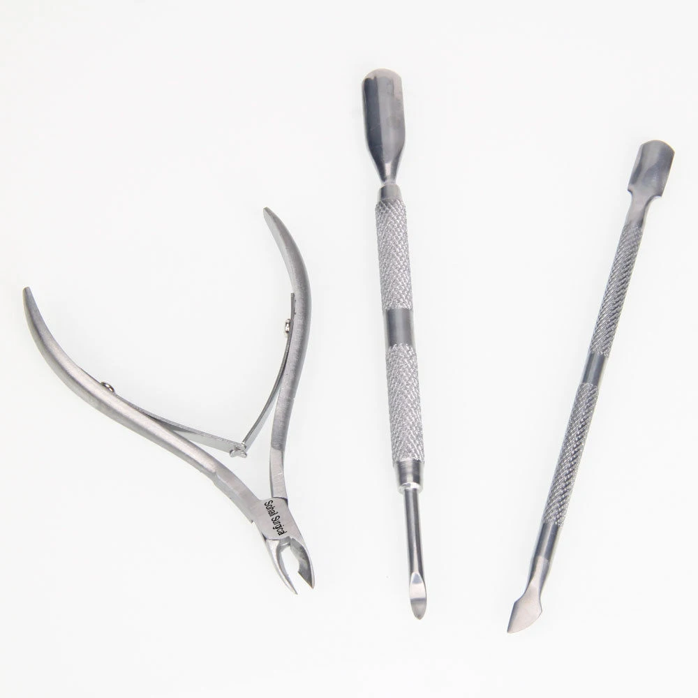 nail nipper cuticle pusher