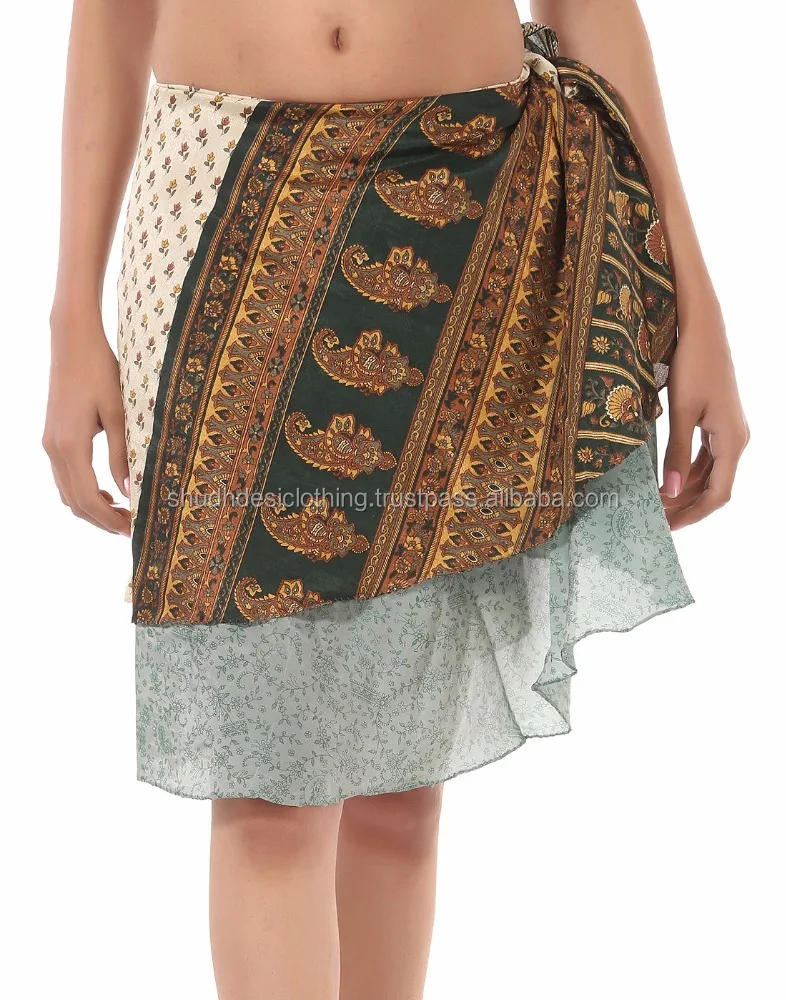 Buy Wholesale Lott Of Mini Silk Wrap Skirt