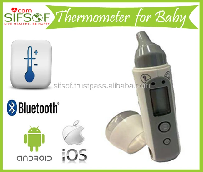2 in 1 Forehead/ Ear Thermometer, Accurate BLT Baby Thermometer, Automatic Power Off After 1 Minute Non Use, SIFBTHERMO-1.2