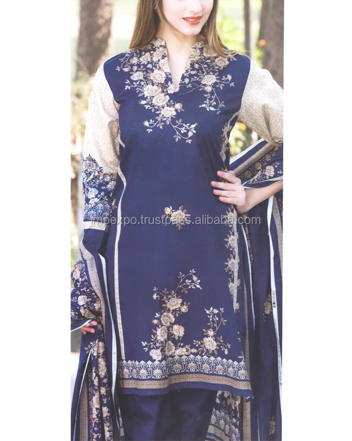 Pakistani printed lawn dresses / pakistani lawn designers suits in Lahore