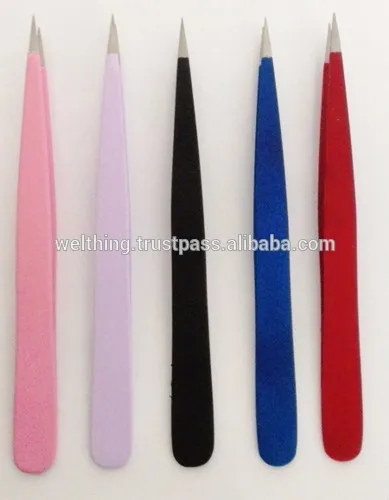 Наращивание ресниц пинцет в матовые цвета, наращивание ресниц инструменты