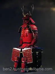 Japanese samurai armor figure katana sword real japanese samurai armor suit action figure