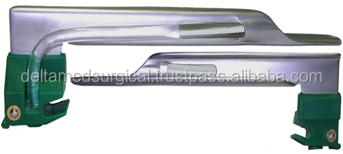 Plastic single use laryngoscope blades and Single use Miller and Macintosh plastic laryngoscope blades