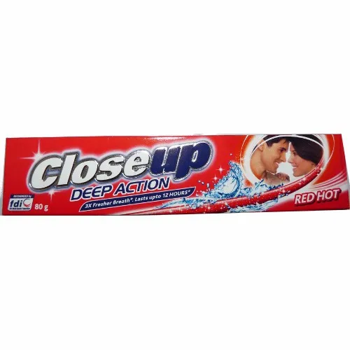 Closeup Tooth Paste