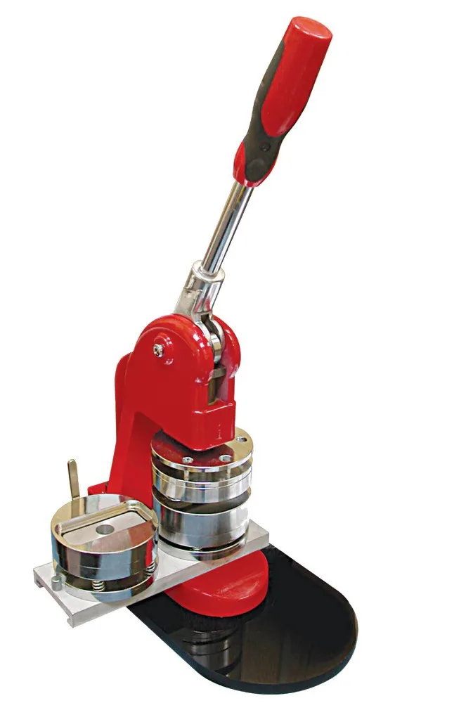 
manual metal button badge making machine 
