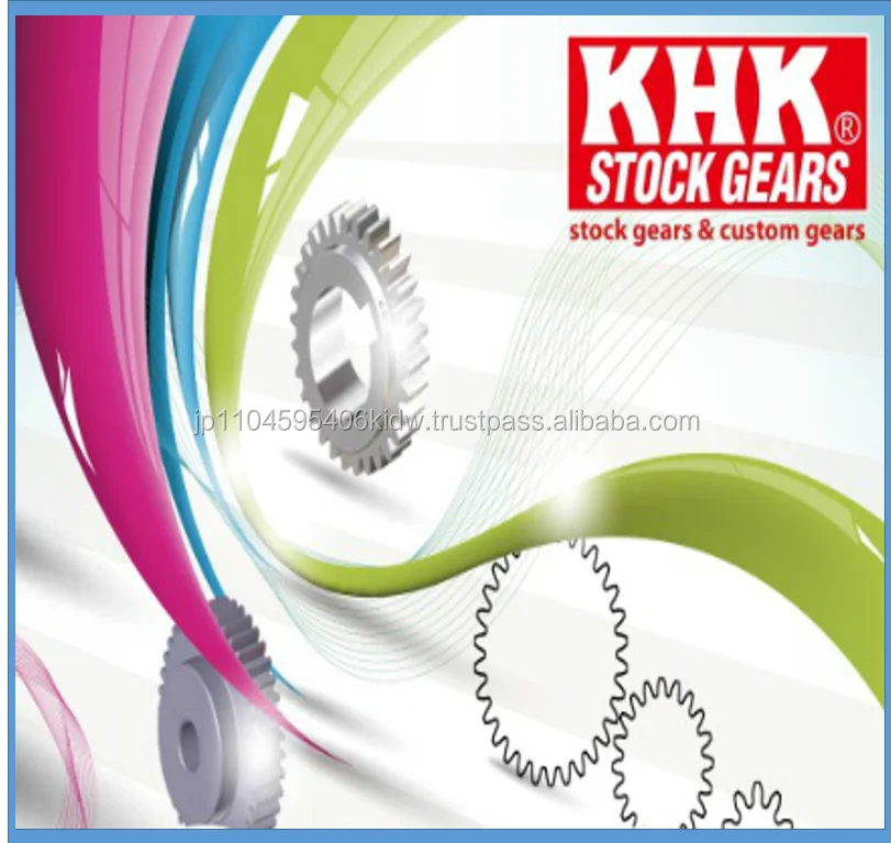 Durable steering KHK gear at reasonable prices made in Japan