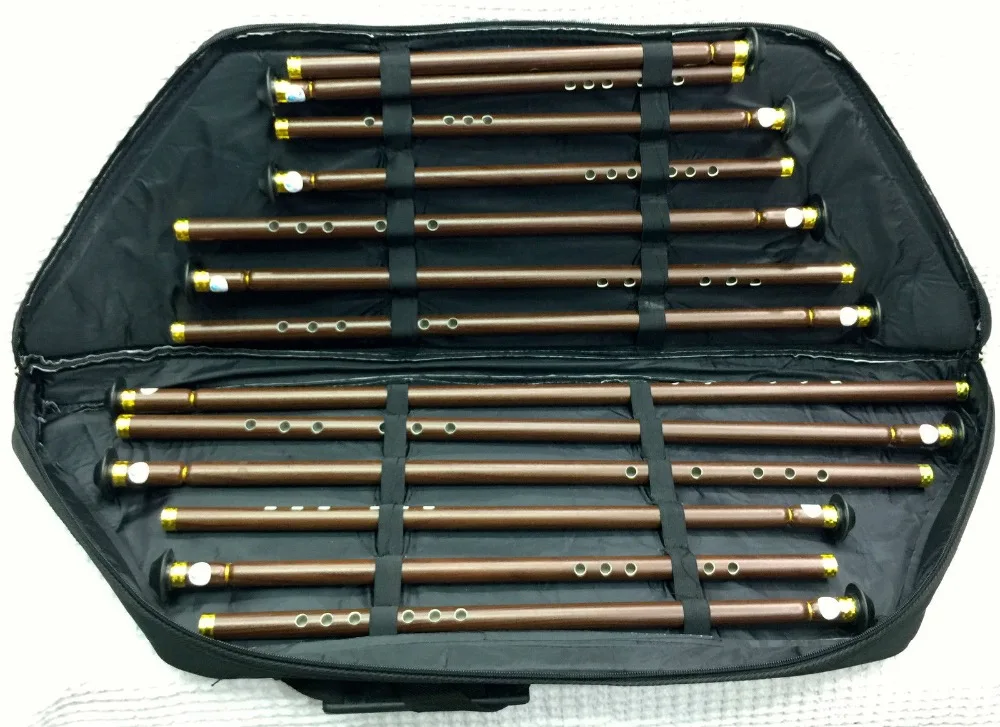 Turkish Woodwind Plastic Ney Set 13 Pcs Nay Flute