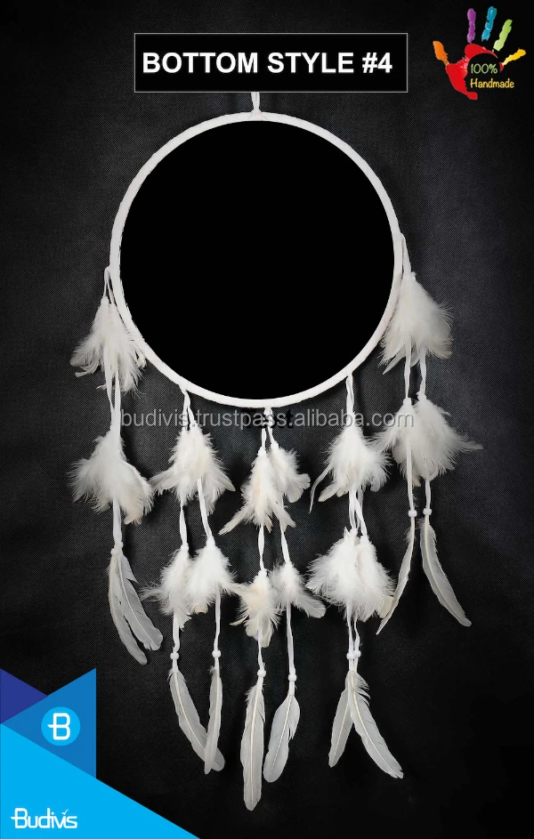 Black Dream Catcher Crochet custom design bali indonesia handmade , Wall Hanging Dream Catcher Home Decoration