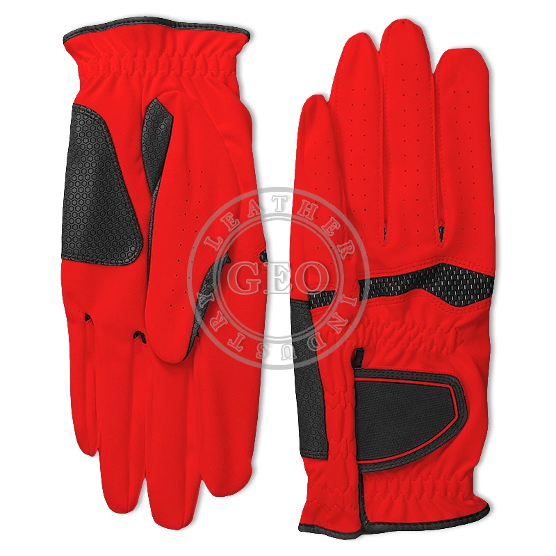 Кожаные перчатки для гольфа всех цветов, лучшее качество