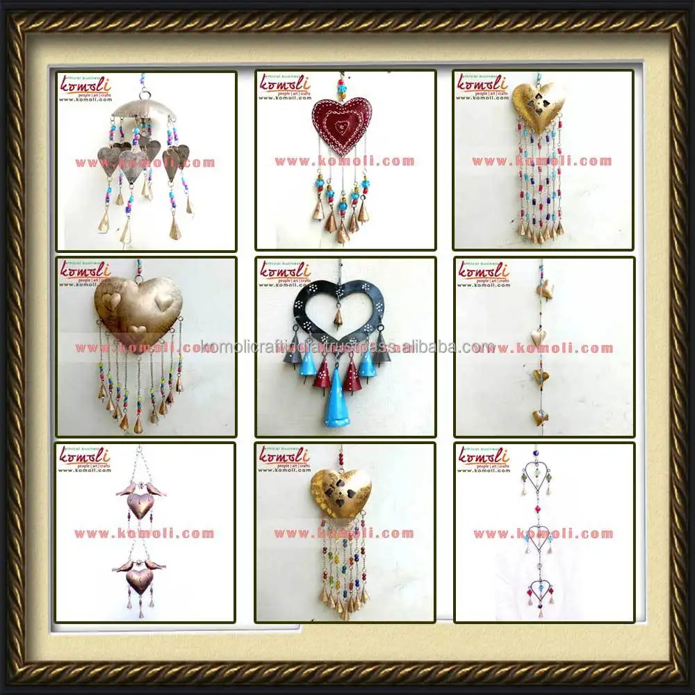 
Butterfly windchimes home garden decoration iron India wind chimes for sale 
